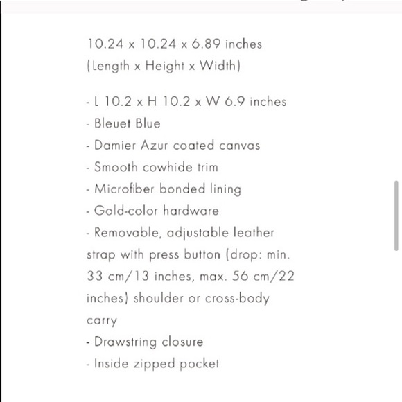 •Louis Vuitton🇫🇷Néonoé Damier Azur Bluét - Picture 6 of 16